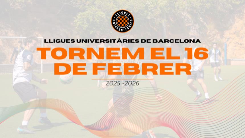 Les Lligues Universitàries reprenen la competició el 16 de febrer